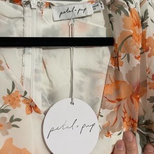 Unworn with tags, floral dress